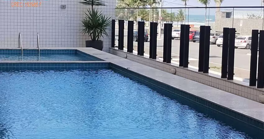 2 dormitórios com vista para o mar, lazer completo, a menos de 100 metros da orla da mirim e a 200 metros do novo shopping por apenas r$460.000 à vista ou pelos bancos