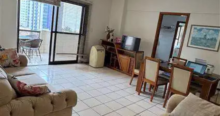 Apartamento mobiliado vista mar há 150 metros da praia da vila caiçara.