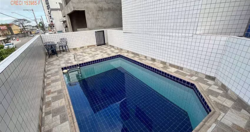279mil apartamento 2 sacadas 1 dormitório 150 metros da praia piscina lazer elevadores