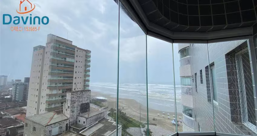 Predio frente mar apartamento mobiliado e decorado sol da manha vista mar livre e definitiva sacada com churrasqueira lazer completo