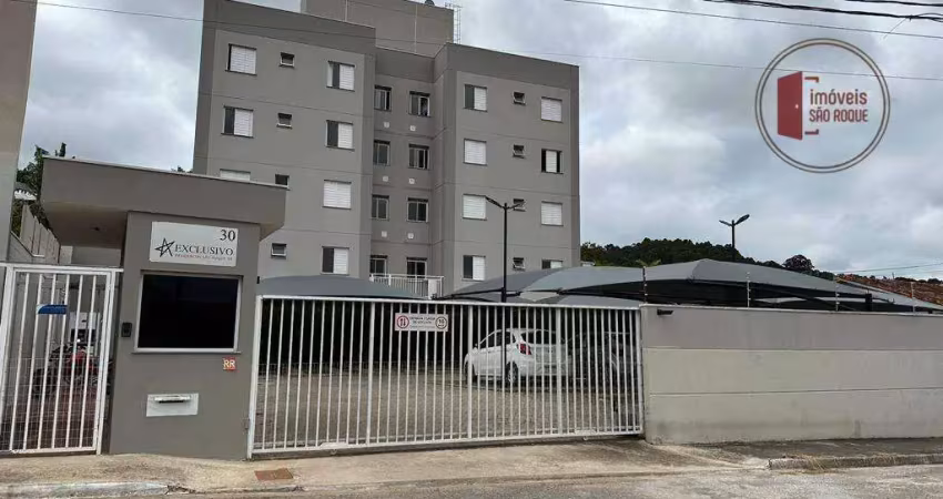 Apartamento à venda, 51 m² por r$ 260.000,00 - jardim brasília - são roque/sp