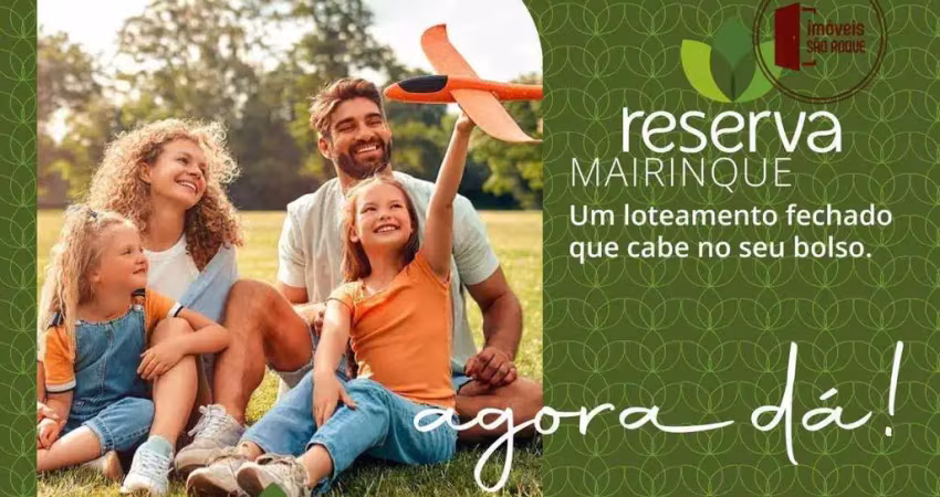 Terreno à venda,  inicia em 184 m²  à partir de  r$ 147.000 - parque oriental - mairinque/sp