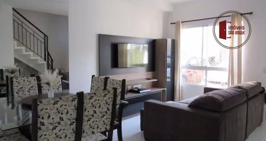 Sobrado com 2 dormitórios à venda, 82 m² por r$ 648.000,00 - taboão - são roque/sp