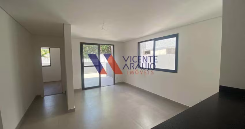 Apartamento com área privativa e três quartos à venda no bairro Filadélfia, em Betim.