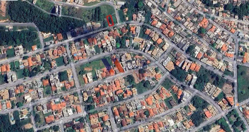 Lote à venda no novo guarujá, betim. 442m² de excelente aproveitamento
