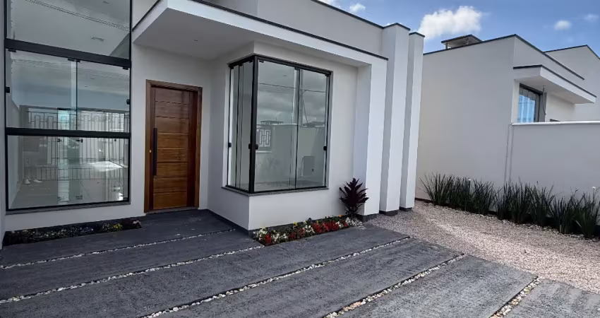 Casa 2 dormitórios sendo 1 suíte no bosque da mata em tijucas santa catarina