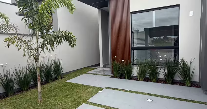 Casa dois dormitórios sendo uma suíte em tijucas santa catarina