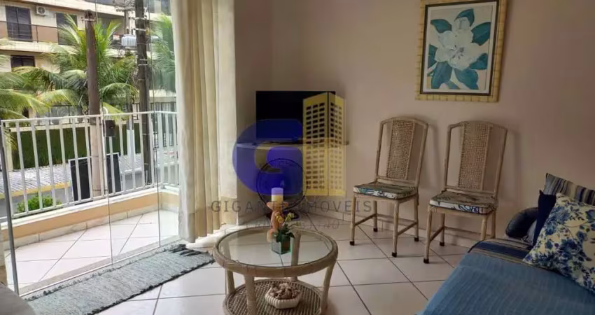 Apartamento para venda em guarujá, praia da enseada, 2 dormitórios, 2 suítes, 3 banheiros, 1 vaga