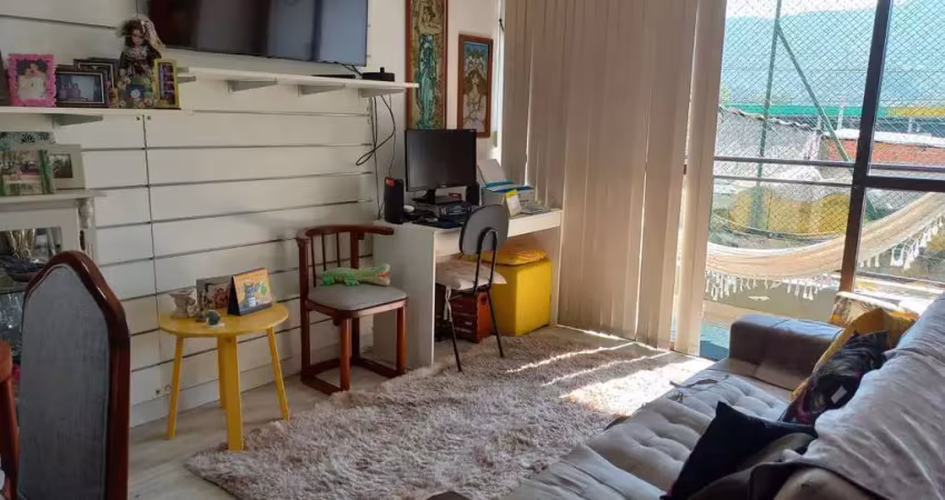 Apartamento para venda em guarujá, enseada, 2 dormitórios, 2 banheiros, 1 vaga