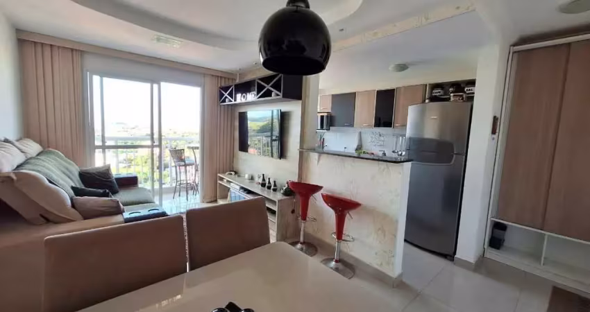 Apartamento com vista espetacular no Dell Mar – Glória | 2 quartos (1 suíte) | Reformado | Lazer completo