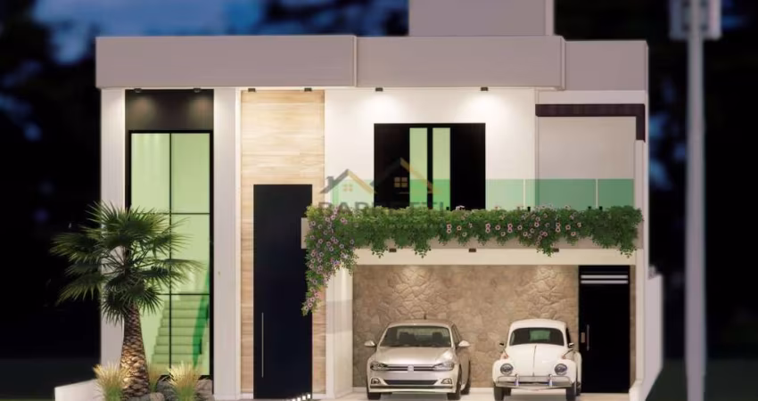 Casa em condominio - Parque Unimep Taquaral -205,00 m2 construção e 245 m2 terreno, 4 quartos, 1 suite 4 banheiros, 4 vagas garagem - Taquaral