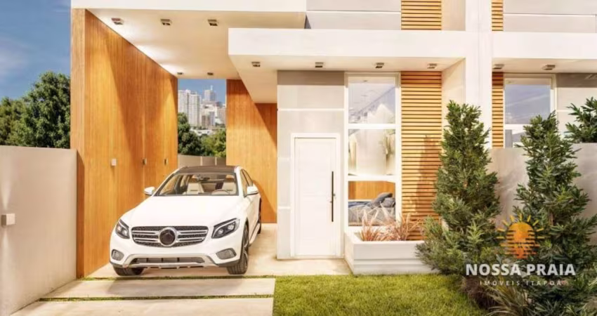 Casa com 2 dormitórios à venda, 102 m² por R$ 630.000,00 - Residencial Príncipe - Itapoá/SC
