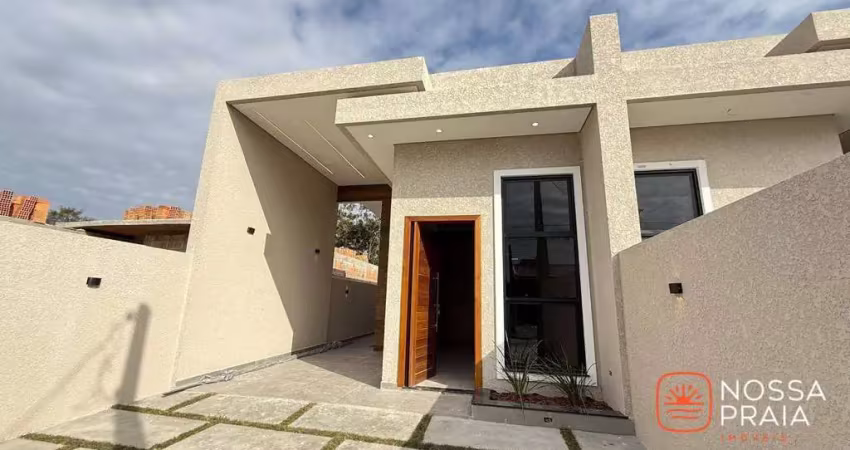 Casa com 2 dormitórios à venda, 102 m² por r$ 610.600,00 - residencial príncipe - itapoá/sc