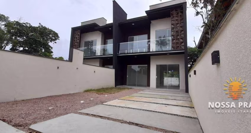 Sobrado com 3 dormitórios à venda, 121 m² por R$ 630.000,00 - Princesa do Mar - Itapoá/SC