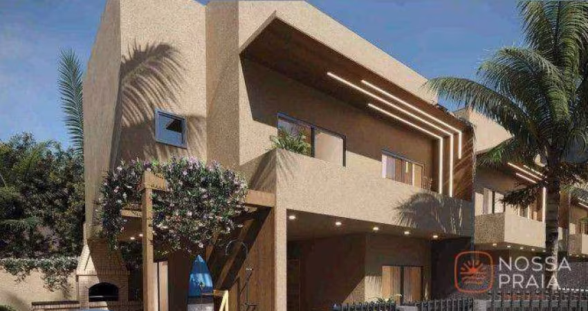 Sobrado com 3 dormitórios à venda, 121 m² por R$ 869.000,00 - Cambiju - Itapoá/SC