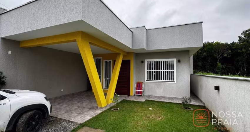 Casa com 2 dormitórios à venda, 65 m² por R$ 380.000,00 - Rio Gracioso - Itapoá/SC