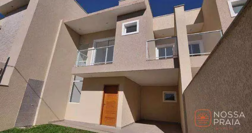Sobrado com 3 dormitórios à venda, 124 m² por r$ 624.900,00 - itapema do sai - itapoá/sc