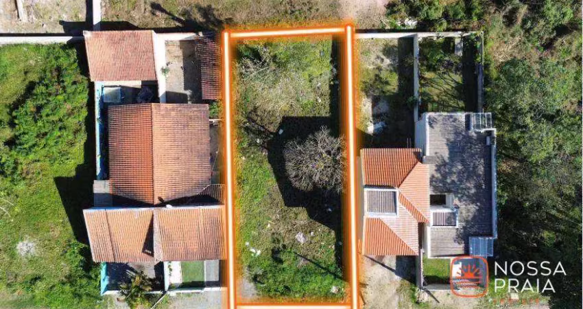 Terreno à venda, 450 m² por r$ 390.000,00 - jardim perola do atlântico - itapoá/sc