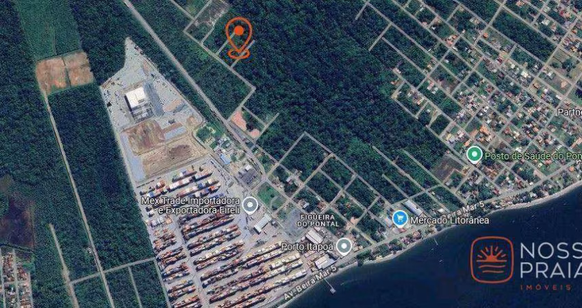 2 terrenos à venda, cada um com 448 m² por R$ 90.000 - Santa Terezinha - Itapoá/SC