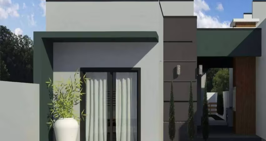 Casa com 3 dormitórios à venda, 75 m² por r$ 550.000,00 - paese - itapoá/sc