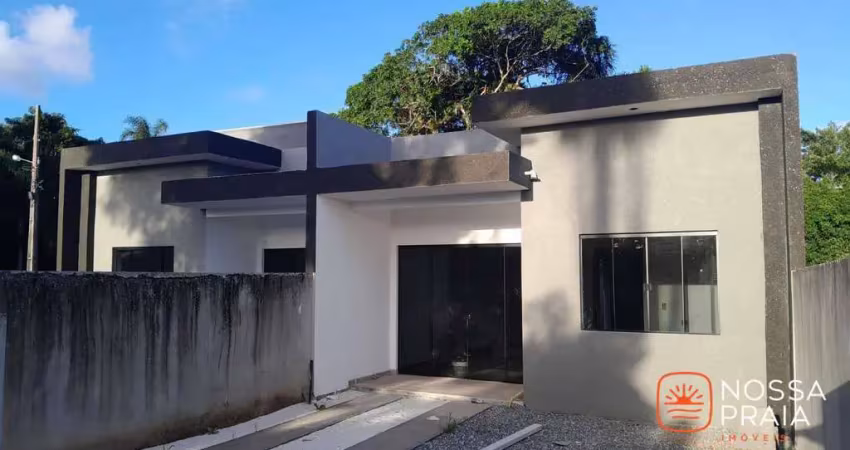 Casa com 2 dormitórios à venda, 55 m² por r$ 320.000 - praia dos veleiros - itapoá/sc
