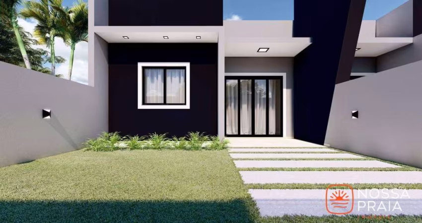 Casa com 3 dormitórios à venda, 96 m² por R$ 550.000 - Rainha do Mar - Itapoá/SC