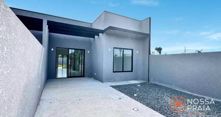 Casa com 3 dormitórios à venda, 89 m² por R$ 430.000,00 - Praia dos Veleiros - Itapoá/SC