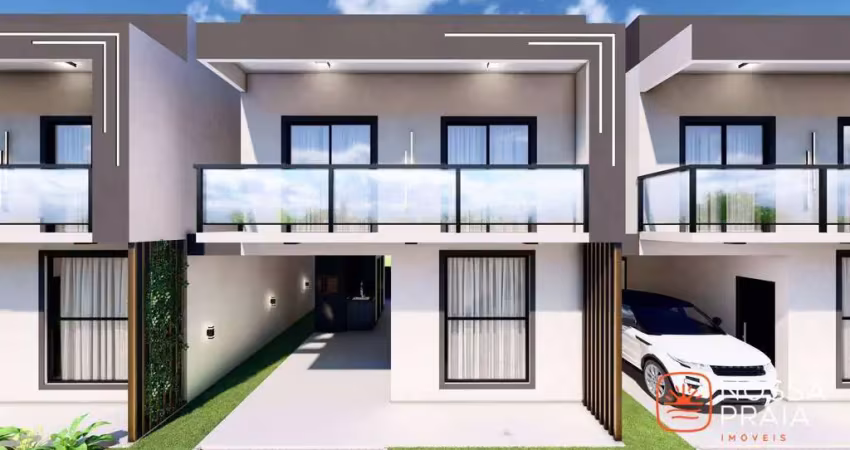 Sobrado com 3 dormitórios à venda, 97 m² por r$ 538.000 - itapoá anexo b 1 - itapoá/sc