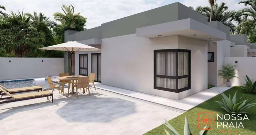 Casa com 3 dormitórios à venda por r$ 420.000,00 - são josé - itapoá/sc