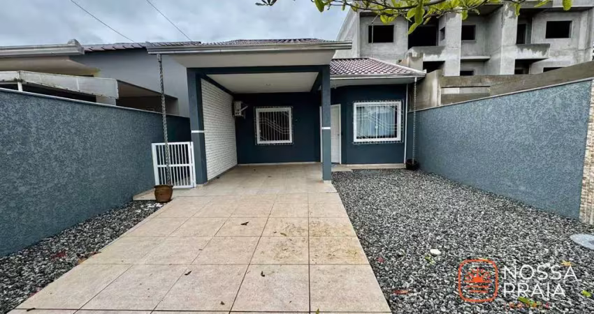 Casa com 2 dormitórios à venda, 76 m² por r$ 429.000 - paese - itapoá/sc