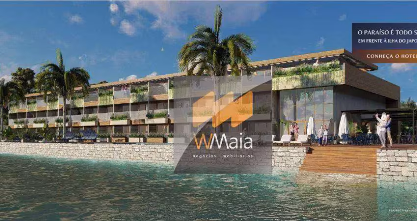 Apartamento com 1 dormitório à venda, 26 m² por R$ 480.000,00 - Passagem - Cabo Frio/RJ