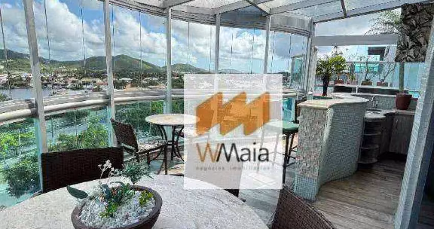 Cobertura com 4 dormitórios à venda, 285 m²- São Bento - Cabo Frio/RJ