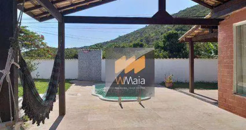 Casa com 2 dormitórios à venda, 75 m² - guriri - cabo frio/rj