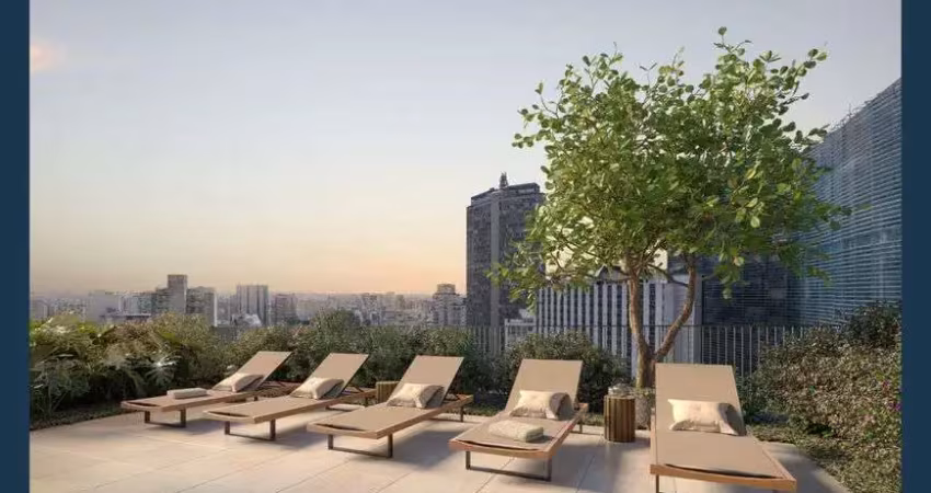 Apartamento para venda possui 25 metros quadrados com 1 quarto em vila buarque - são paulo - sp