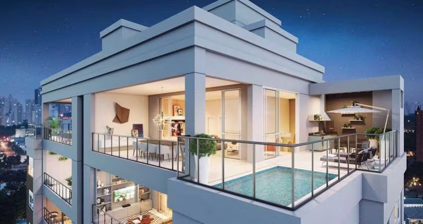 Apartamento para venda possui 163 metros quadrados com 4 quartos em Indianópolis - São Paulo - SP