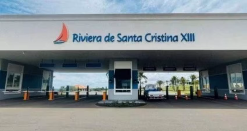 Terreno 450 m² - Riviera de Santa Cristina XIII - Paranapanema - SP