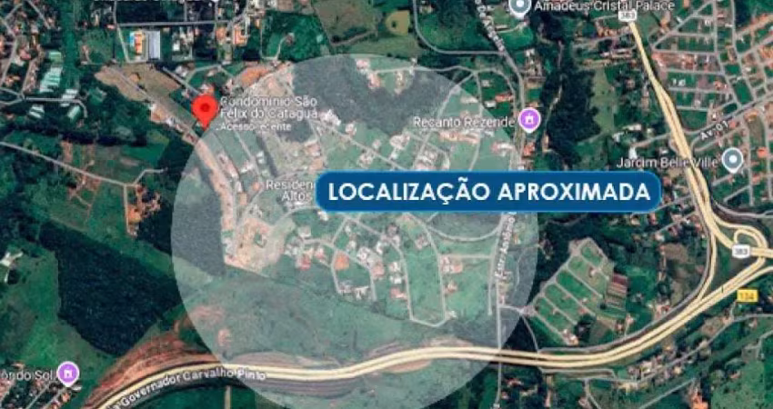 Área com 2.016 m² - loteamento são felix do cataguá - taubaté - sp