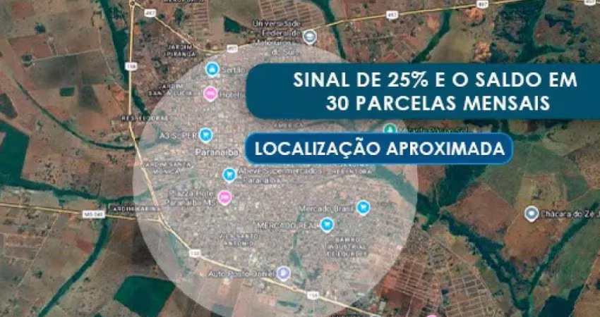 Terreno 360 m² (lt. 16 da qd. 141) - bairro industrial - paranaíba - ms