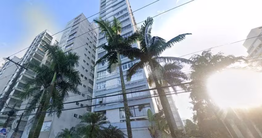 Apartamento no litoral 147 m² - boqueirão - santos - sp
