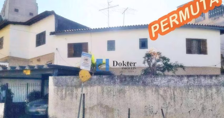 Sobrado com 3 dormitórios (1 suite) na Freguesia do Ó, terreno (esquina) de 155m²  e área construída de 113m². Estuda Permuta.