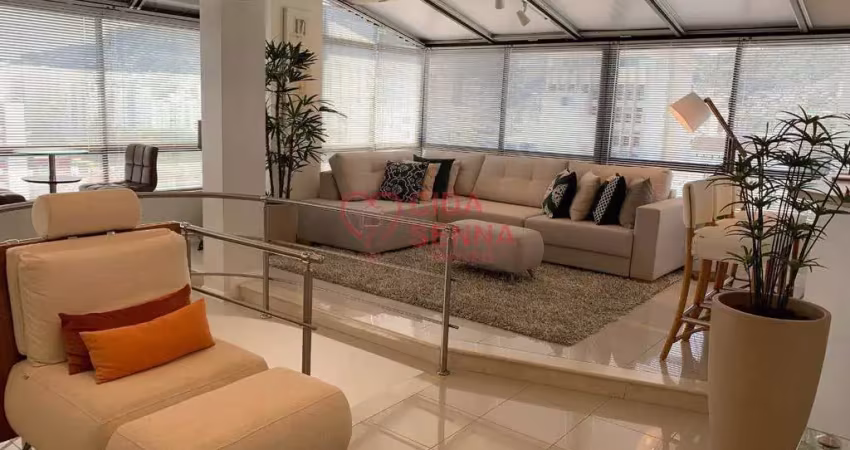 COBERTURA DUPLEX - MOBILIADA - TERRAÇO COM PISCINA PRIVATIVA - 2 VAGAS