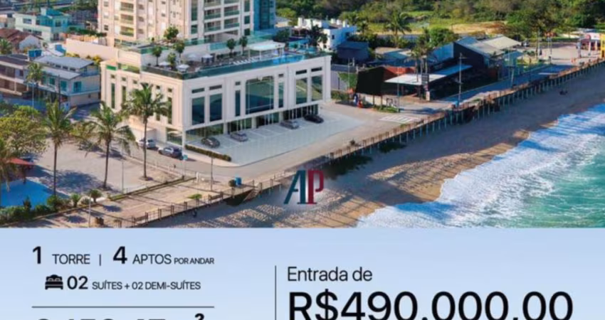 Luxuoso Apartamento Frente Mar em Itapema-SC
