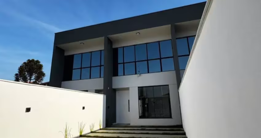 Lindo sobrado geminado com 1 suíte + 2 no bairro boa vista  - joinville