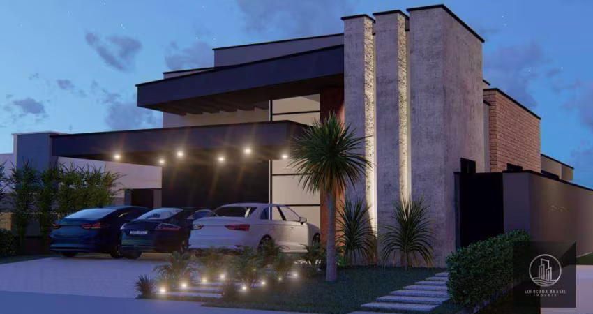 Casa com 4 dormitórios à venda, 250 m² por R$ 1.890.000,00 - Alphaville Nova Esplanada I - Votorantim/SP