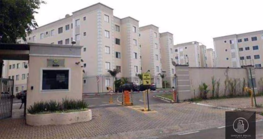 Apartamento com 2 dormitórios à venda, 47 m² por R$ 205.000,00 - Condomínio Parque Sicília - Votorantim/SP