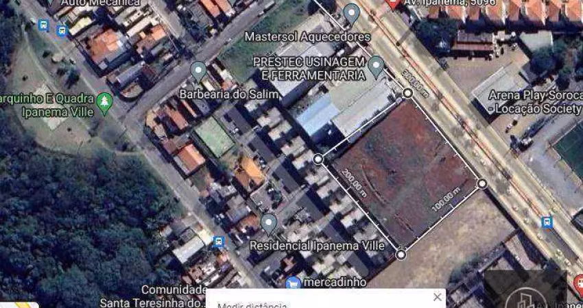 Área à venda, 5000 m² por r$ 10.000.000 - parque são bento - sorocaba/sp