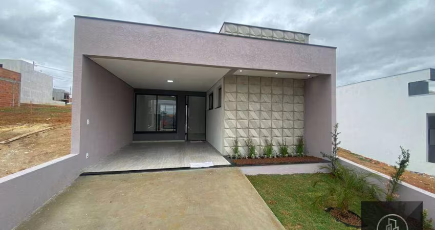 Casa com 3 dormitórios à venda, 110 m² por R$ 610.000 - Residencial Villagio Ipanema I - Sorocaba/SP