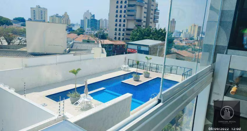 Apartamento com 3 dormitórios à venda, 105 m² por R$ 900.000 - Mangal - Sorocaba/SP