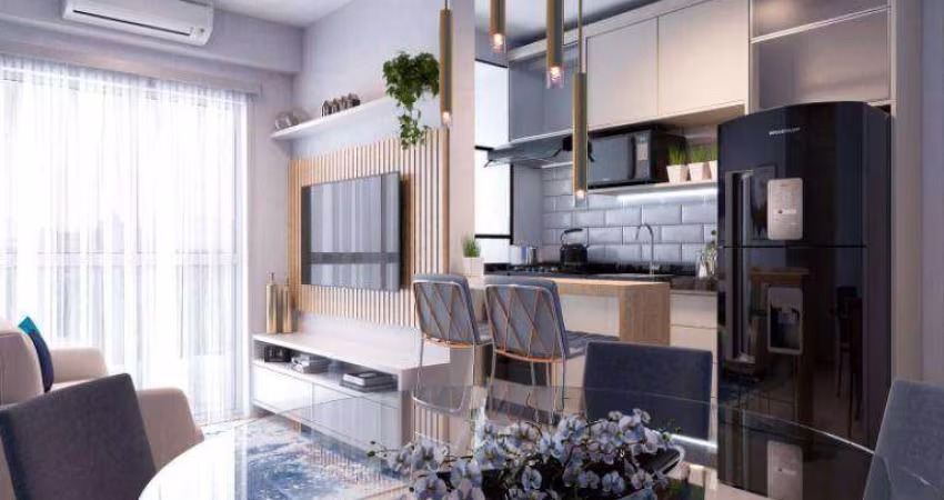 Apartamento com 2 dormitórios (sendo 1 suíte) à venda, 45 m² por R$  - Júlio de Mesquita Filho - Sorocaba/SP