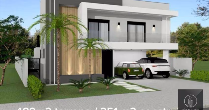 Sobrado com 3 suítes à venda, 280 m² por R$ 2.600.000 - Alphaville Nova Esplanada III - Votorantim/SP